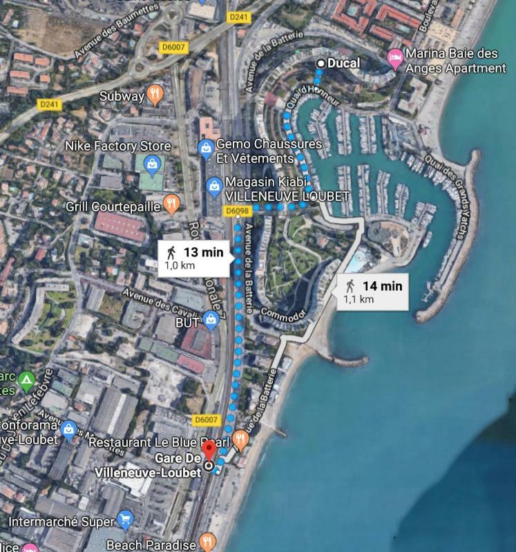 Fame - Marina Baie Des Anges Apartamento Villeneuve-Loubet Exterior foto